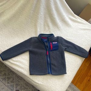Vineyard Vines size 4T Fleece Zip up Jacket